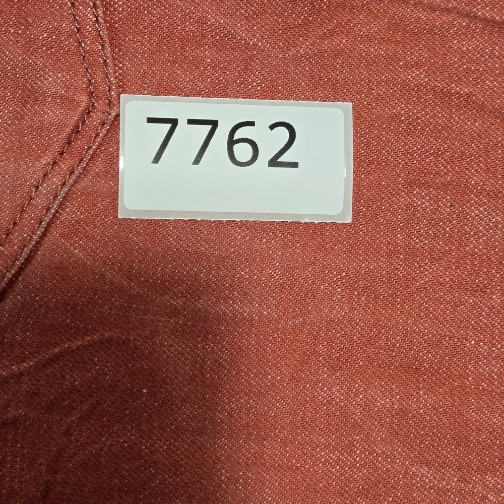 Levis 501 White Oak Cone Denim Jeans Button Fly Salmon Orange Mens Fit Sz 32x29 - Picture 14 of 14